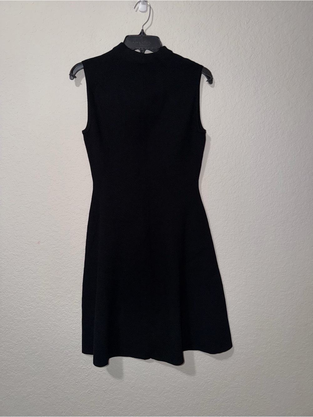 NWT Club Monaco Black Kaytee Sleeveless High-Neck Knit Dress - Picture 6 of 7